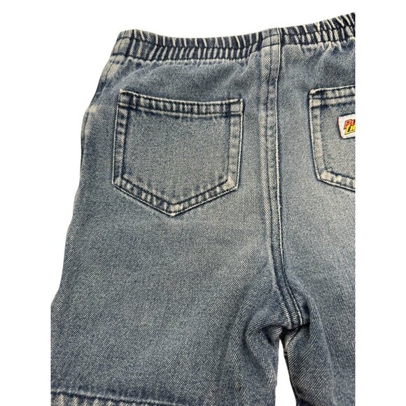 RARE Excellent Vintage 90s y2k Disney Buzz Light Year 3T Shorts Toy Story Kids - Picture 8 of 14